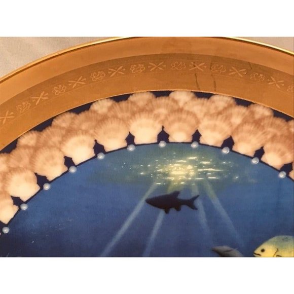 1982 Atlantis Collectible Plate Lands of Fable Ghent Collection 9" - Picture 5 of 6